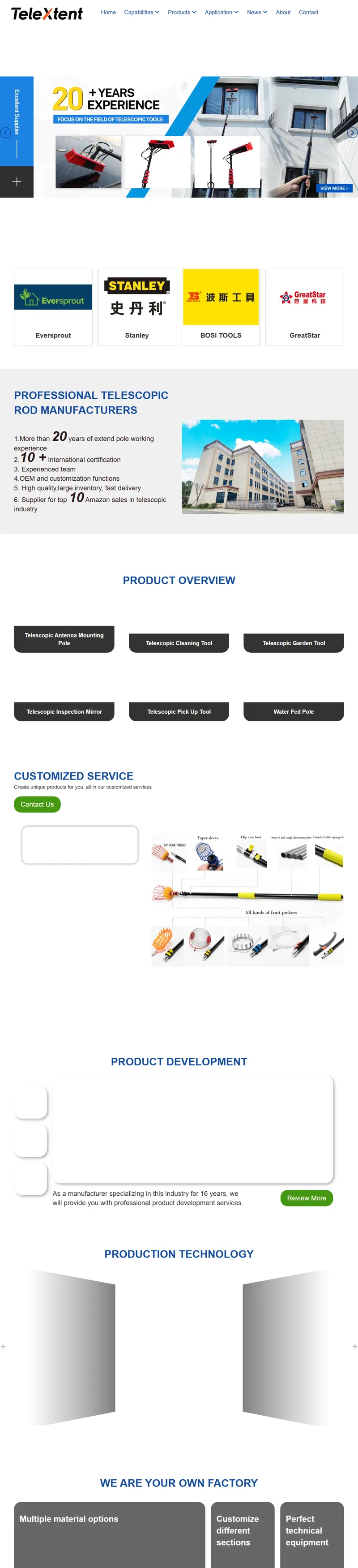 EASY CLEANING,EASY LIFE – Your own factory to produce all the extend tools 网页长截图
